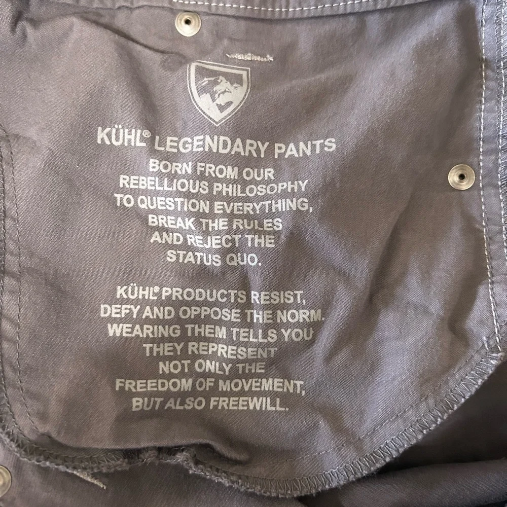 Kuhl Gray Cargo Pants Size 8 - Picture 12 of 14